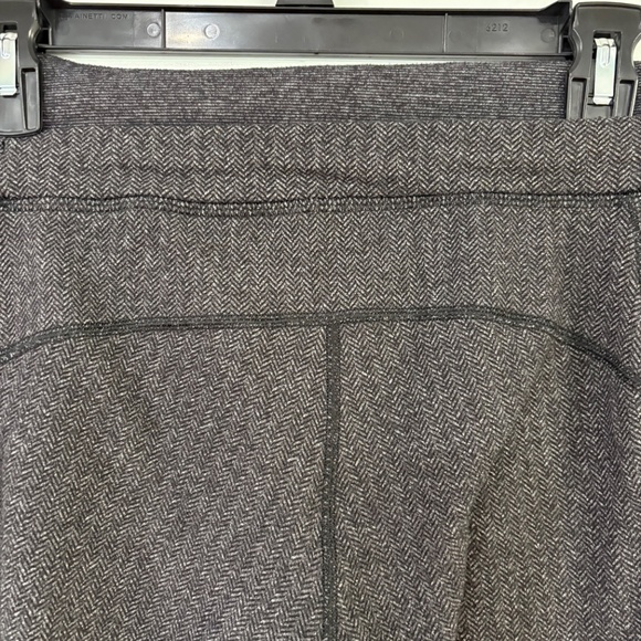 Lululemon Base Runner Pant Heathered Herringbone Heathered Black Black - Picture 10 of 13